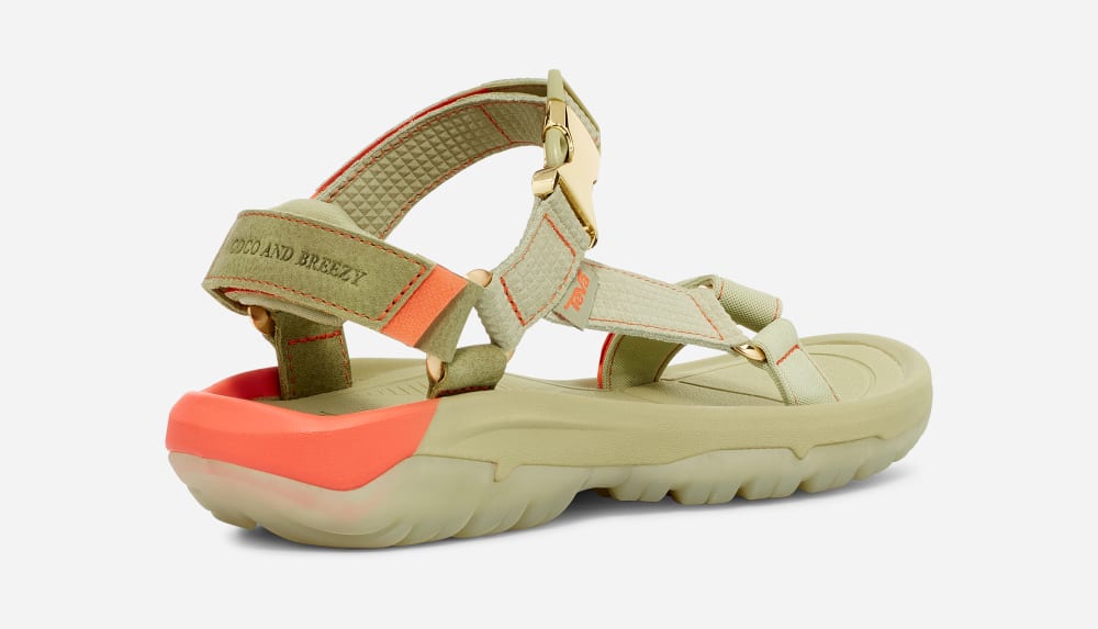 Pánské Sandály Teva Teva x Coco and Breezy Hurricane XLT2 Zelene | Czech Republic-3759